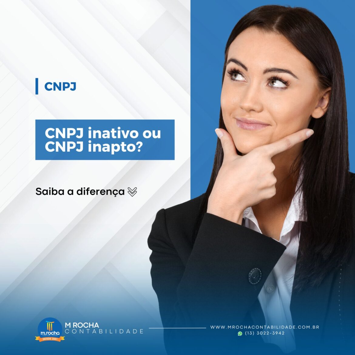 Qual a diferença entre CNPJ Inapto e Inativo?